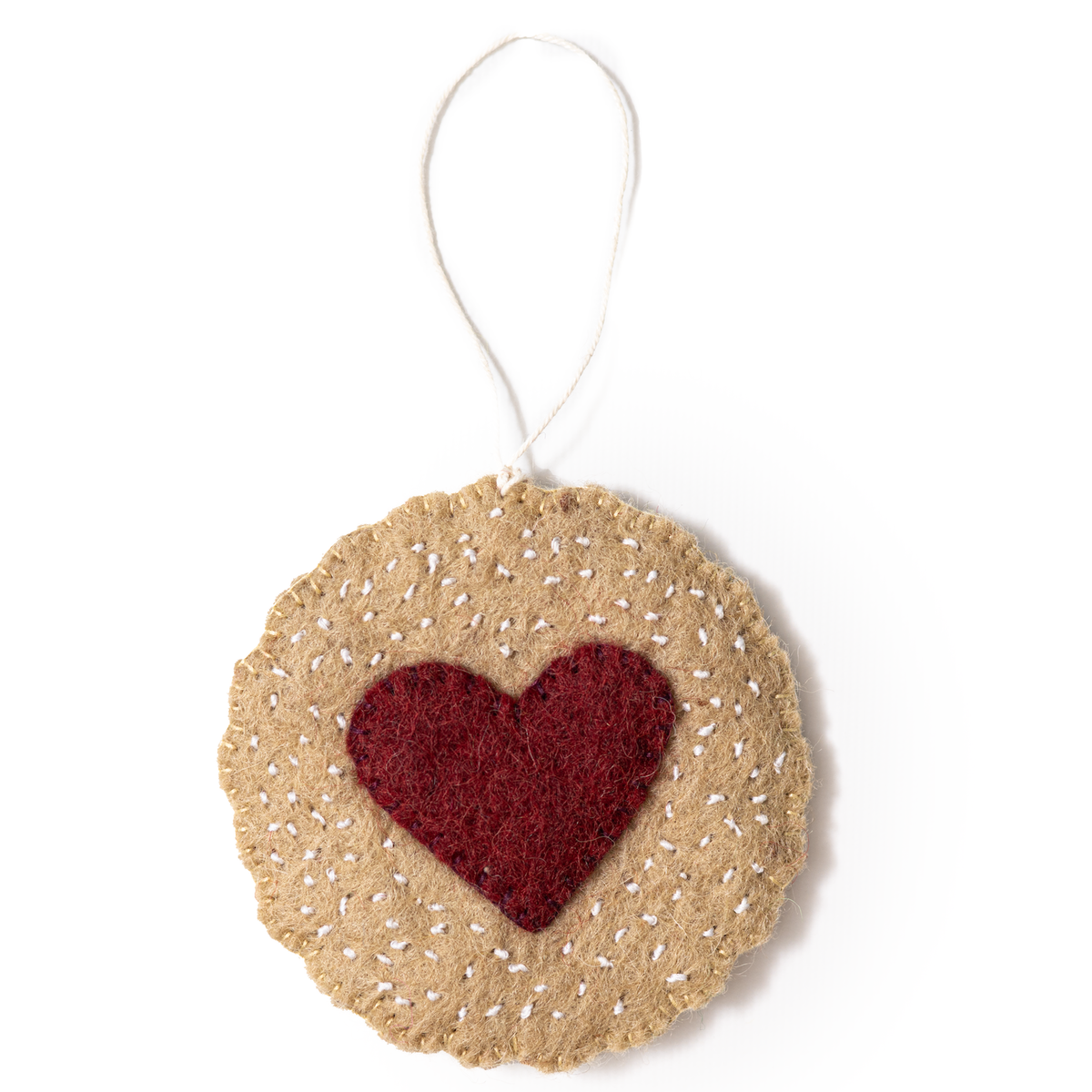 Sweet Treat Retro Felt Christmas Ornaments
