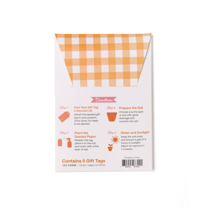 Plantable Seed Gift Tags (5 Pack)