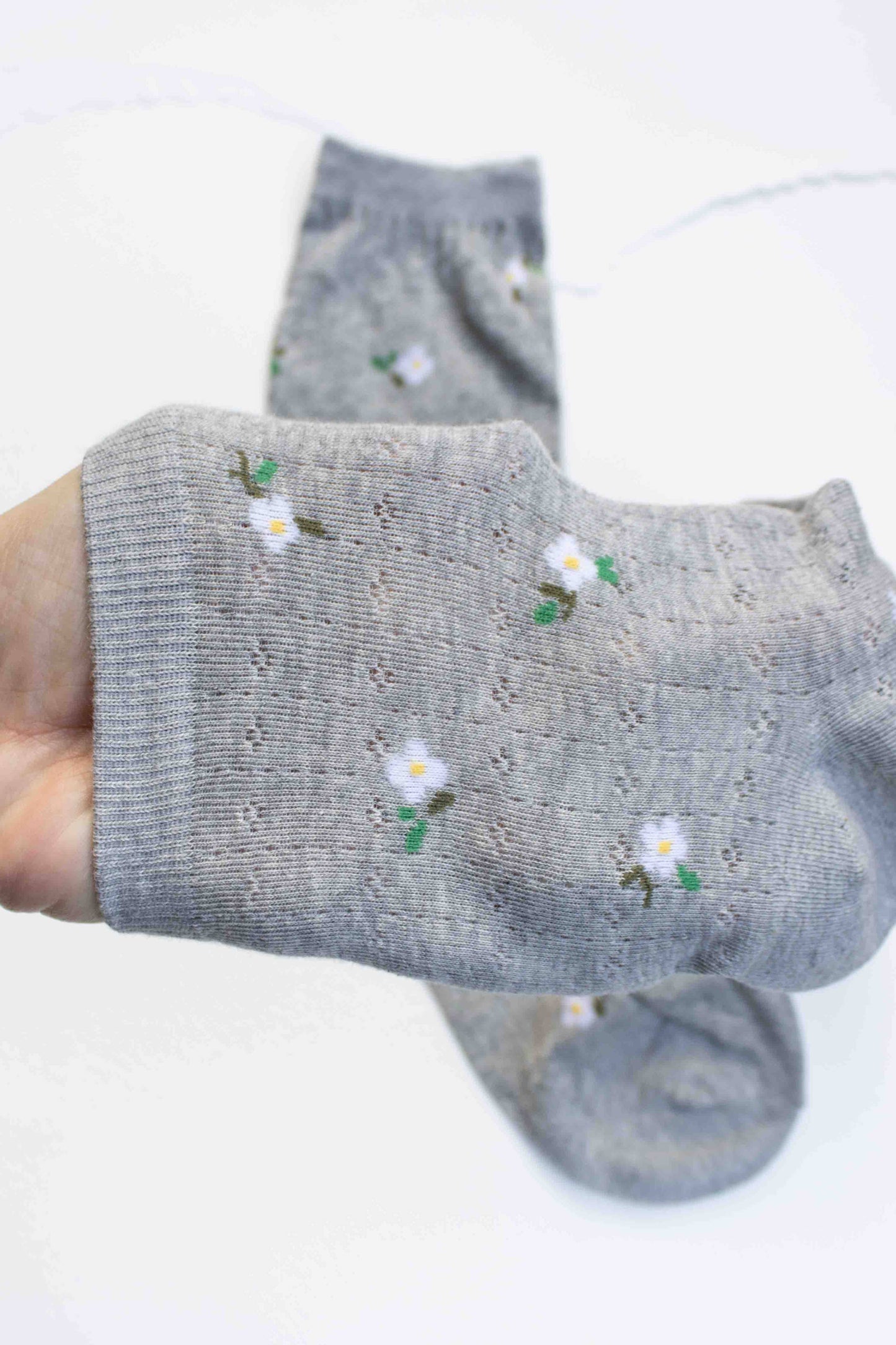 Mini Floral Cotton Socks