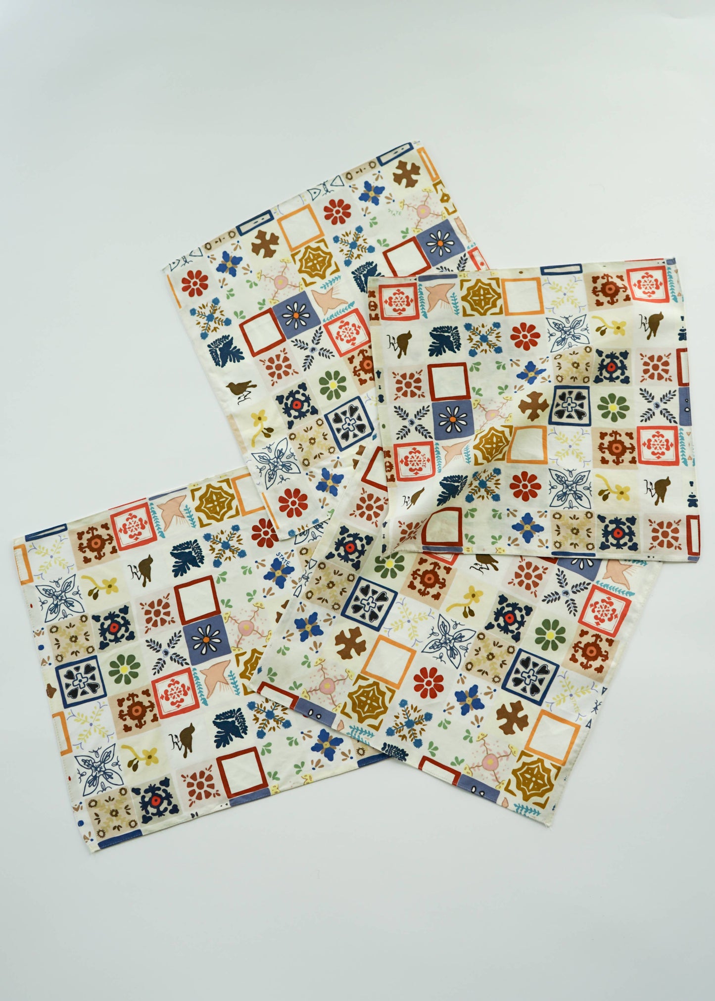 Napkin Set : Tile