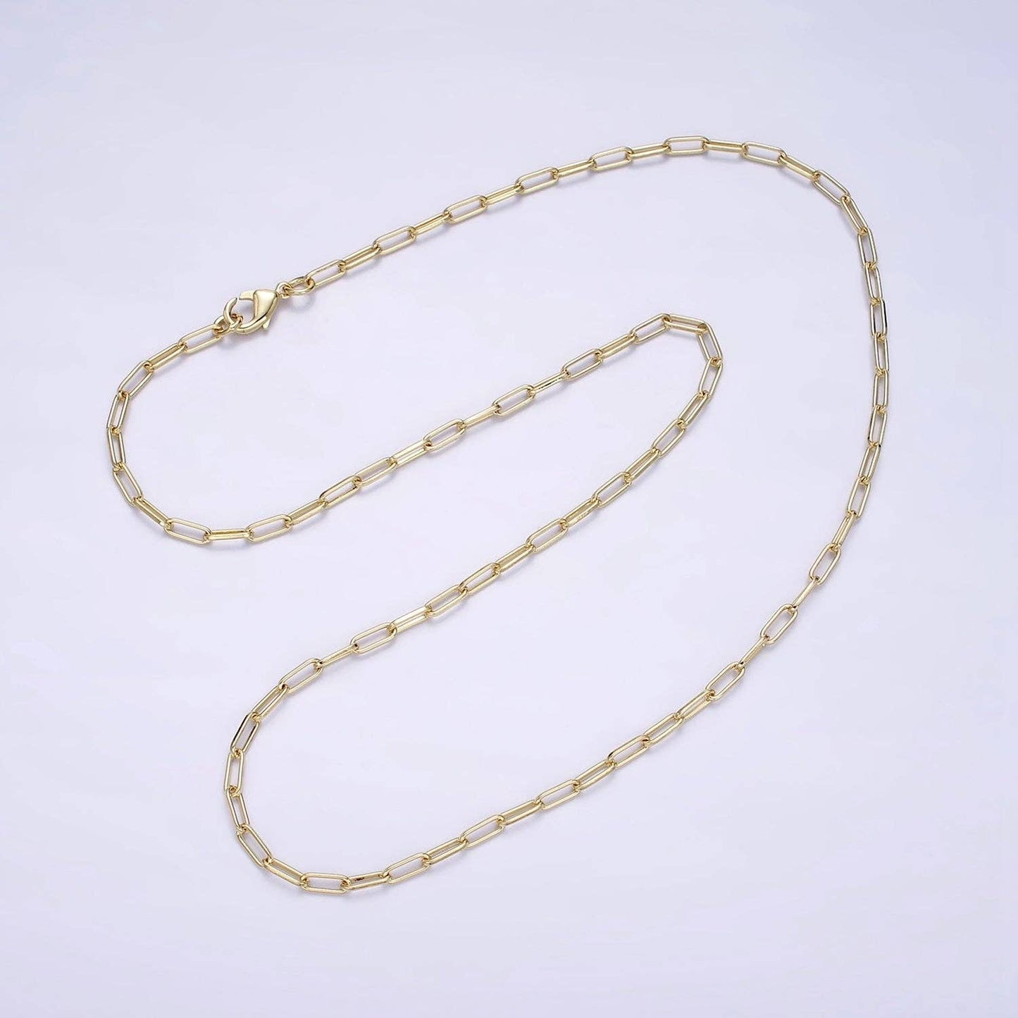 Paperclip Layering Chain Necklace