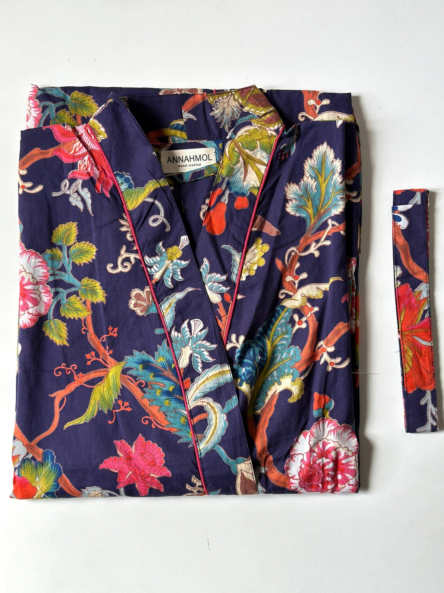 Soft Pure Cotton Kimono Robe