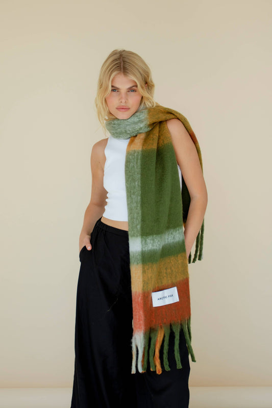 The Stockholm Scarf - Mossy Spring