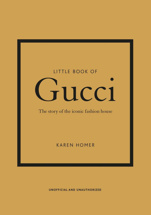 Little Book of Gucci Fashion History Book