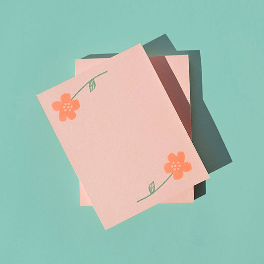 Flower Notepad