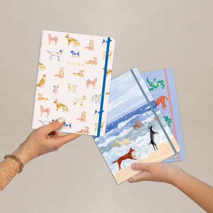 Dogs Notebook, Plantable Seed Paper Packaging