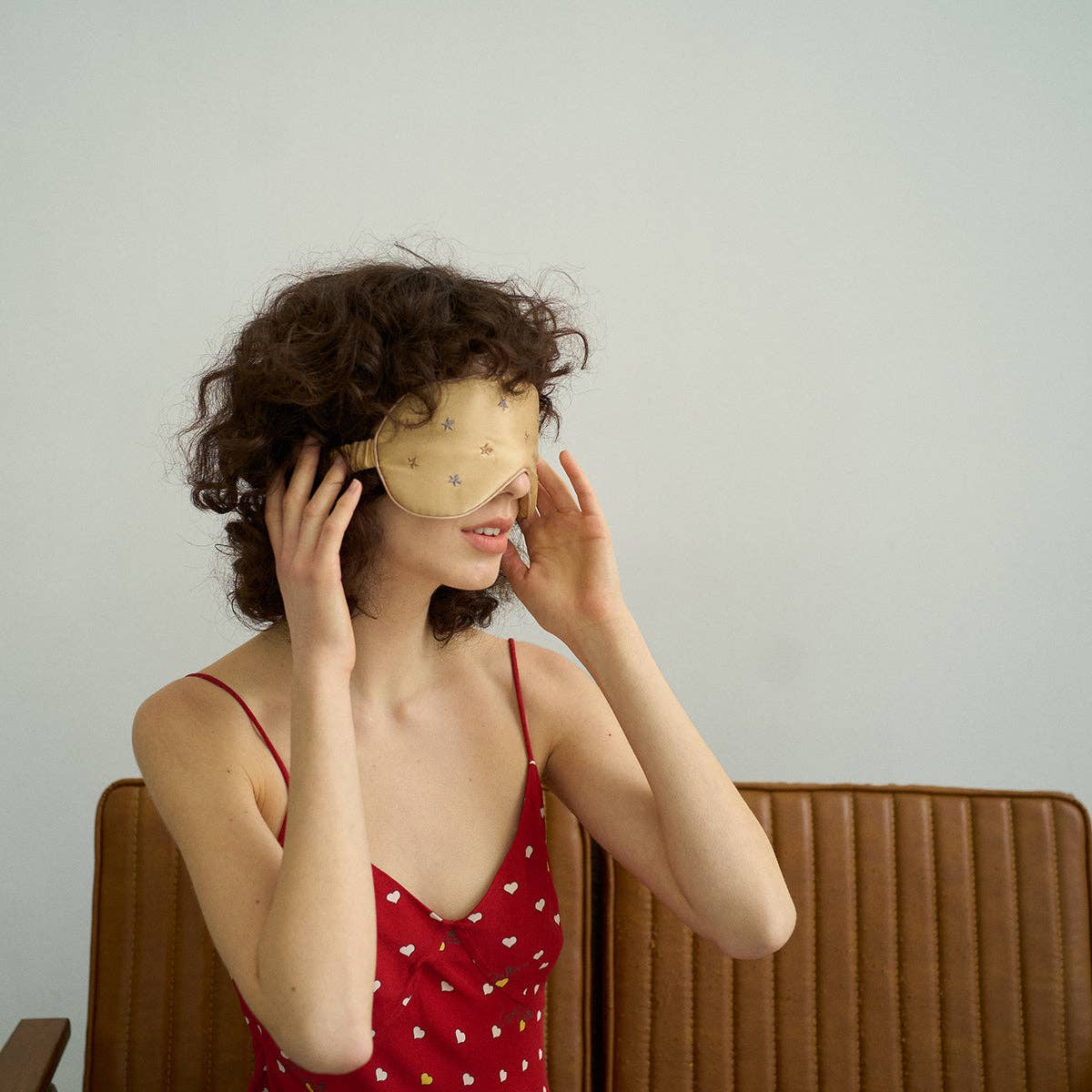 “Starry Night” Silk Sleep Eye Mask