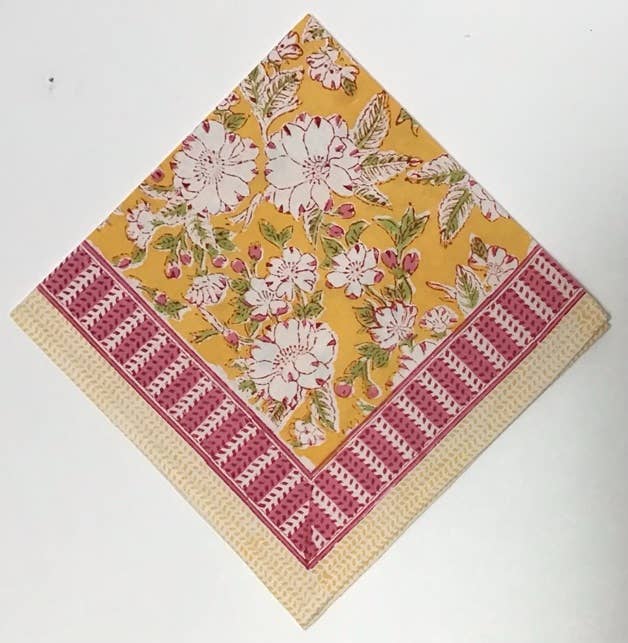 Napkins Camelia Yellow