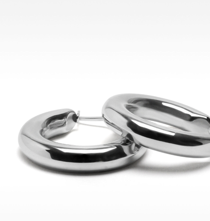 Chunky Classic Waterproof Hoop Earrings
