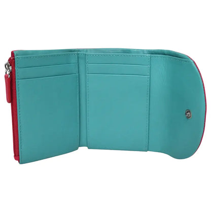 7105 Trifold Compact Wallet, Genuine Leather