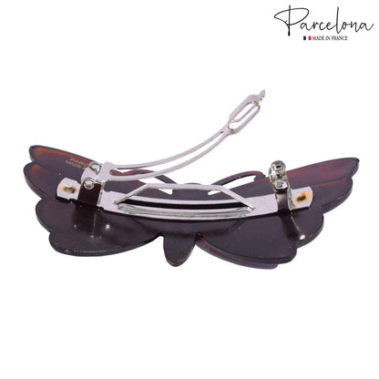 French Butterfly Shell Barrette