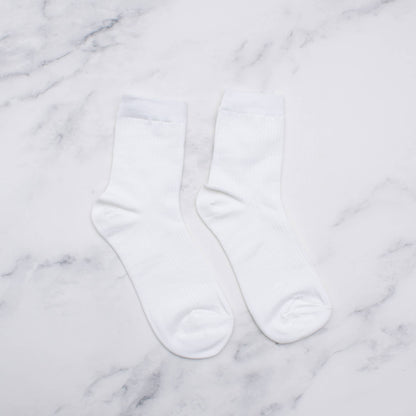 Lightweight Solid Socks