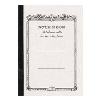 Vintage Inspired Lay-Flat Lined Notebook - 6.9" x 9.8"