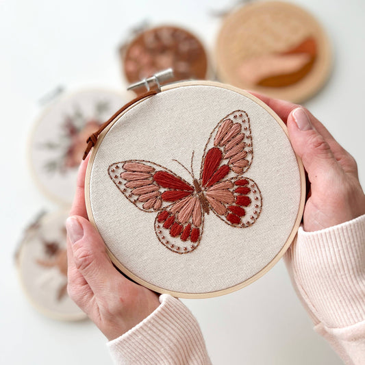 Butterfly Embroidery Kit