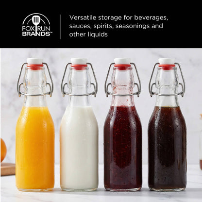 Small Swing Top Glass Bottle