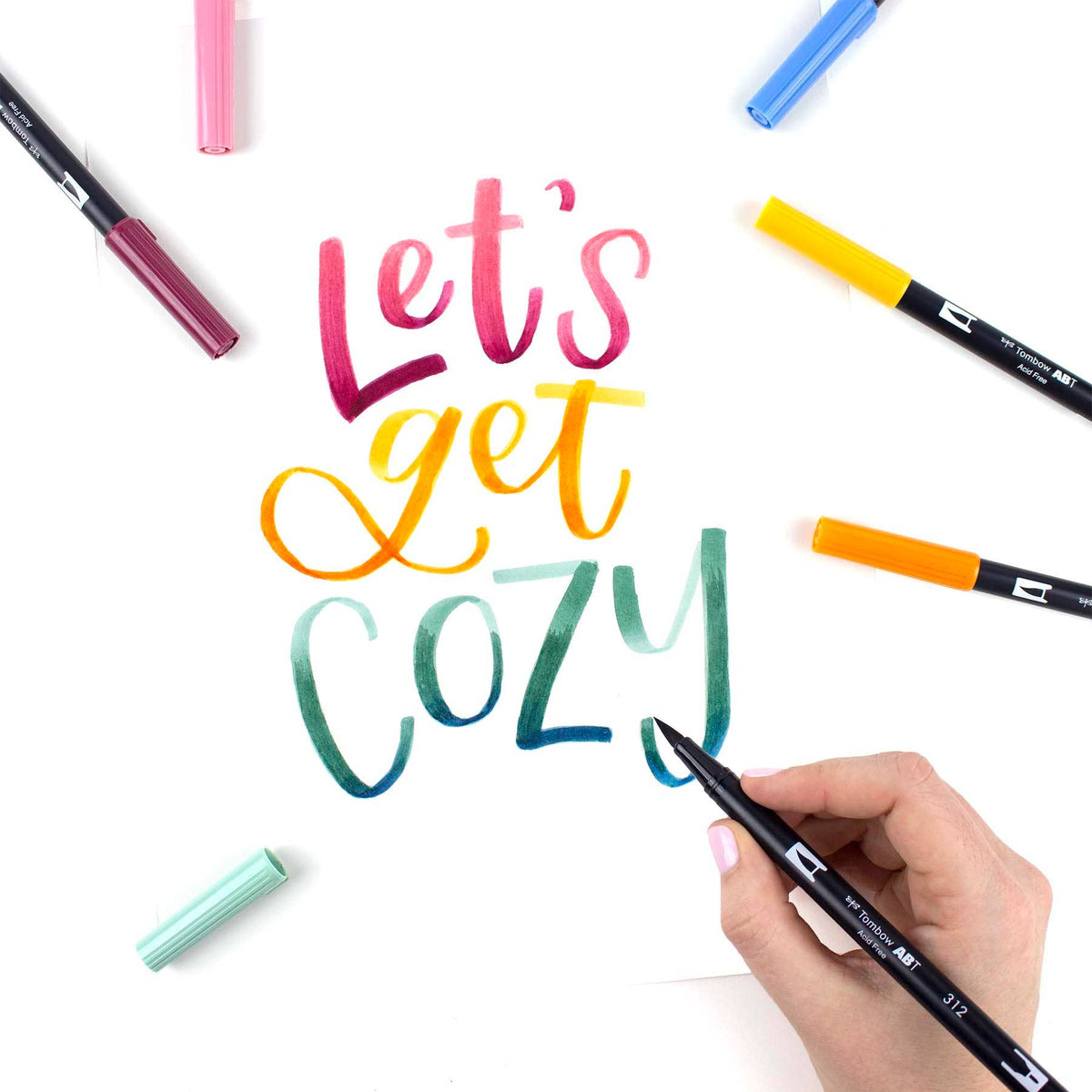 Tombow Dual Brush Pen Art Markers Cottage 10 Pack