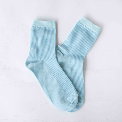 Lightweight Solid Socks