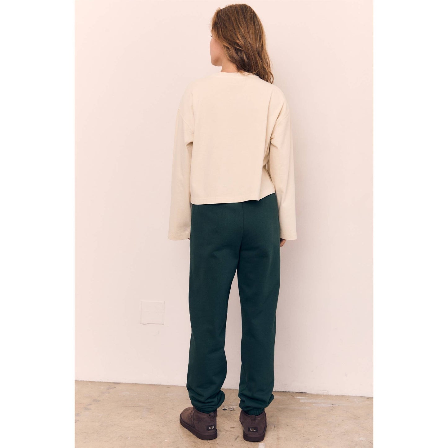 Cotton Oversized Long Sleeve Tee