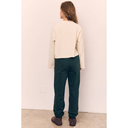 Cotton Oversized Long Sleeve Tee