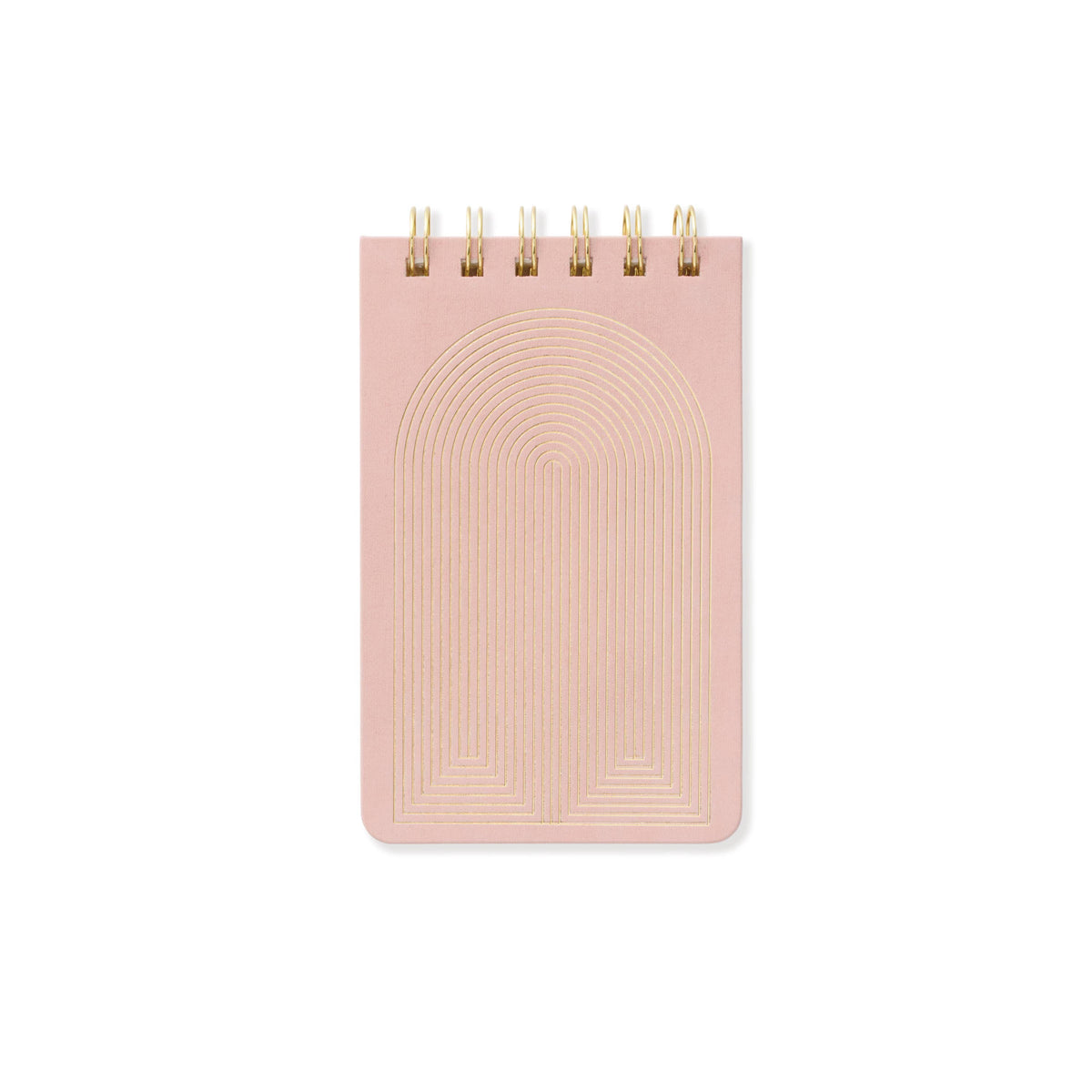 Dusty Blush Radiant Cloth Covered Twin Wire Notepad