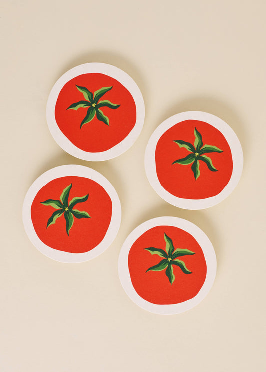 Tomato Coasters