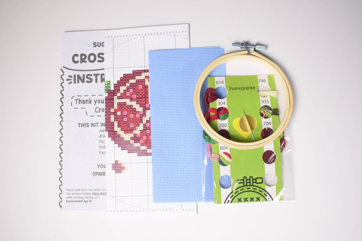Pomegranate Counted Cross Stith Kit