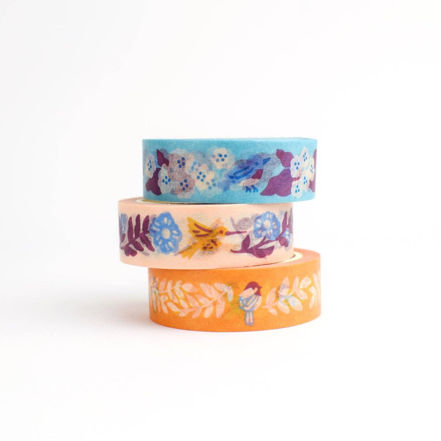 Birds & Blooms Washi Tape Set