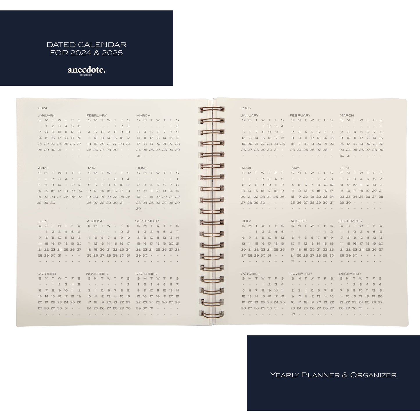 The Yearly Planner by Anecdote