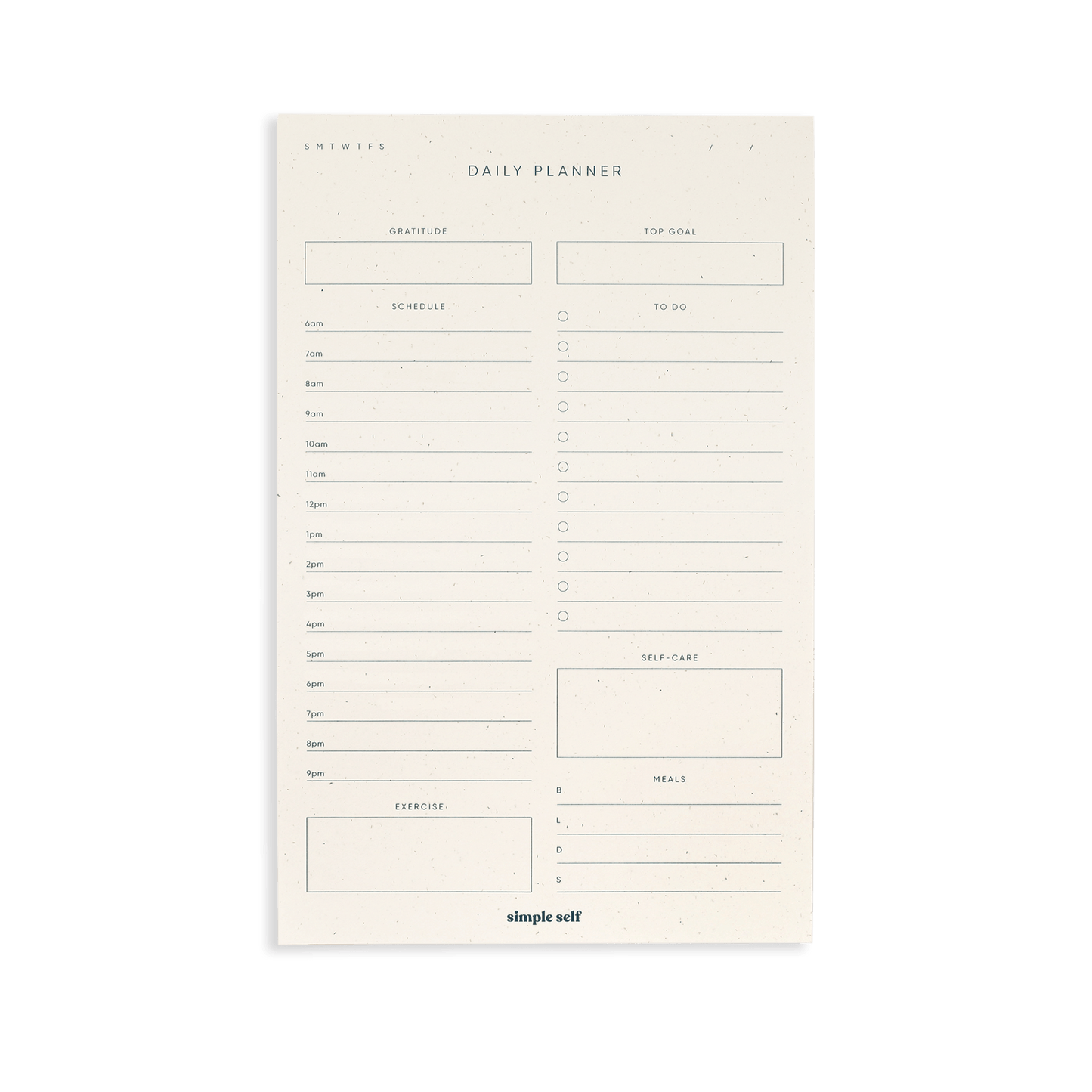 Daily Planner Notepad