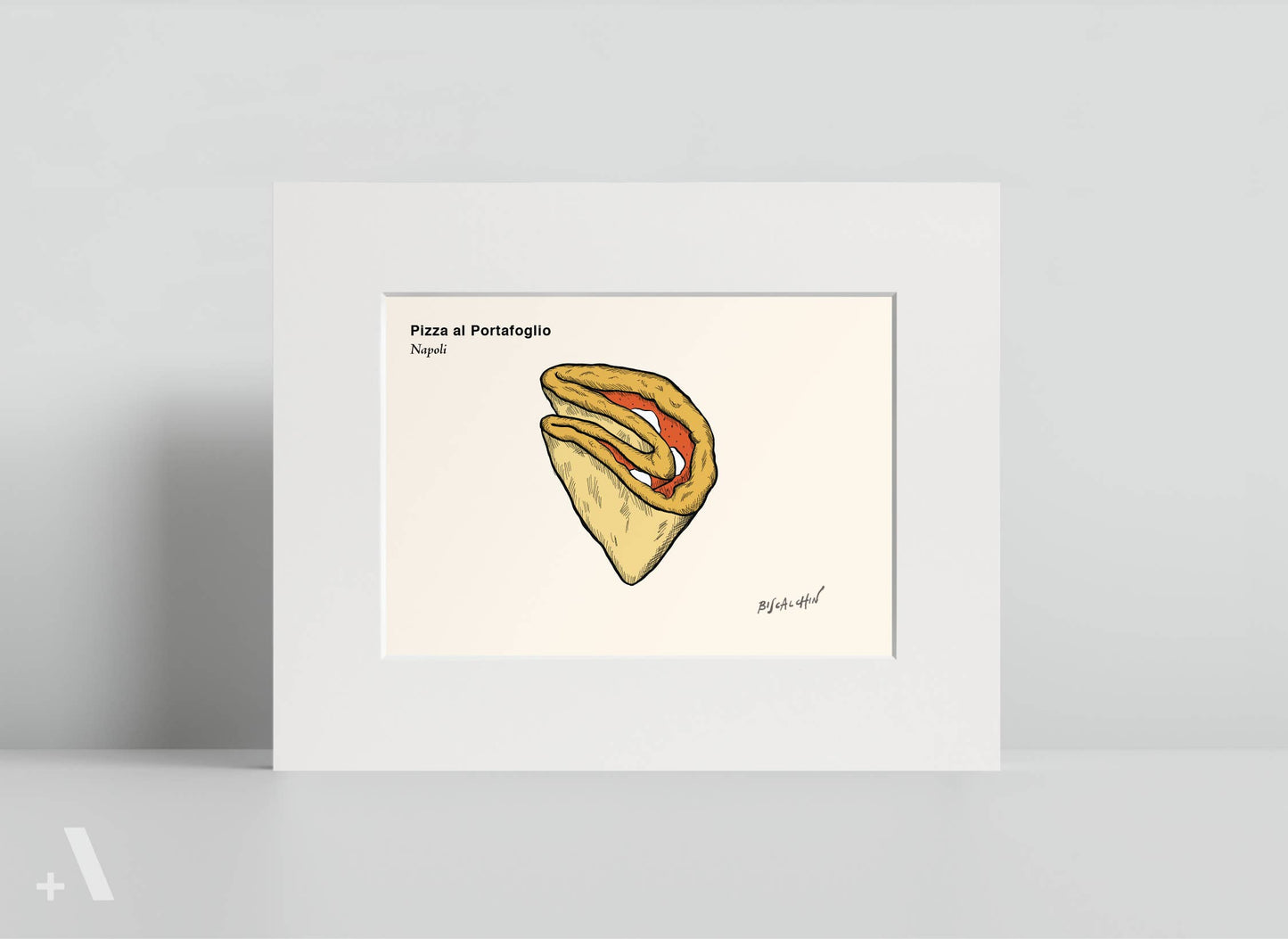 Pizzas of Italy Illustrated Art Print