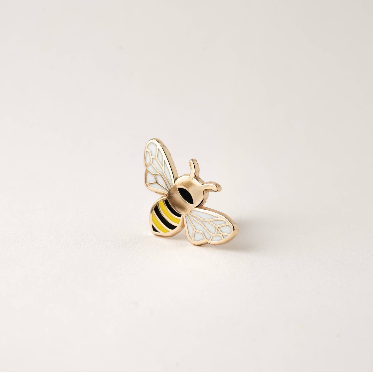 Queen Honey Bee Hard Enamel Lapel Pin
