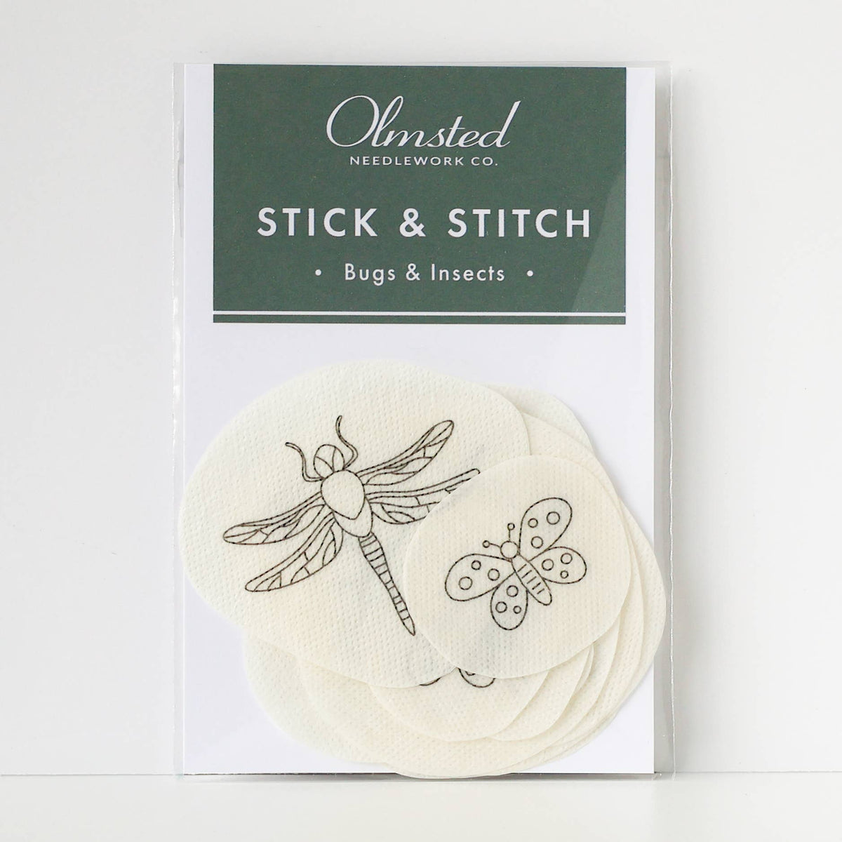Bug and Insect Stick and Stitch Embroidery Patterns