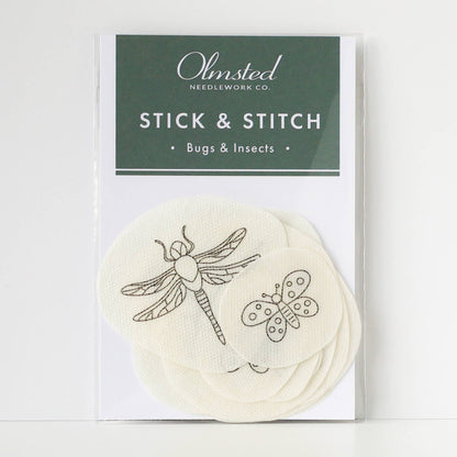 Bug and Insect Stick and Stitch Embroidery Patterns