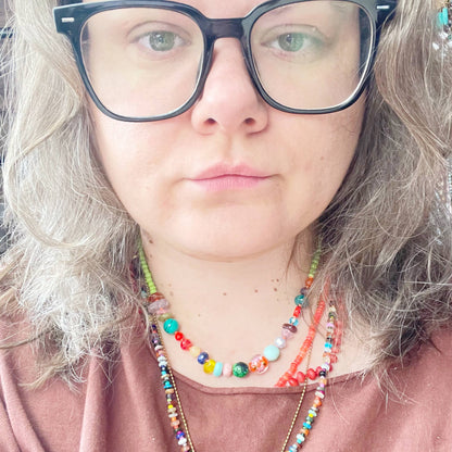 Tutti  Colorful Beaded Necklace