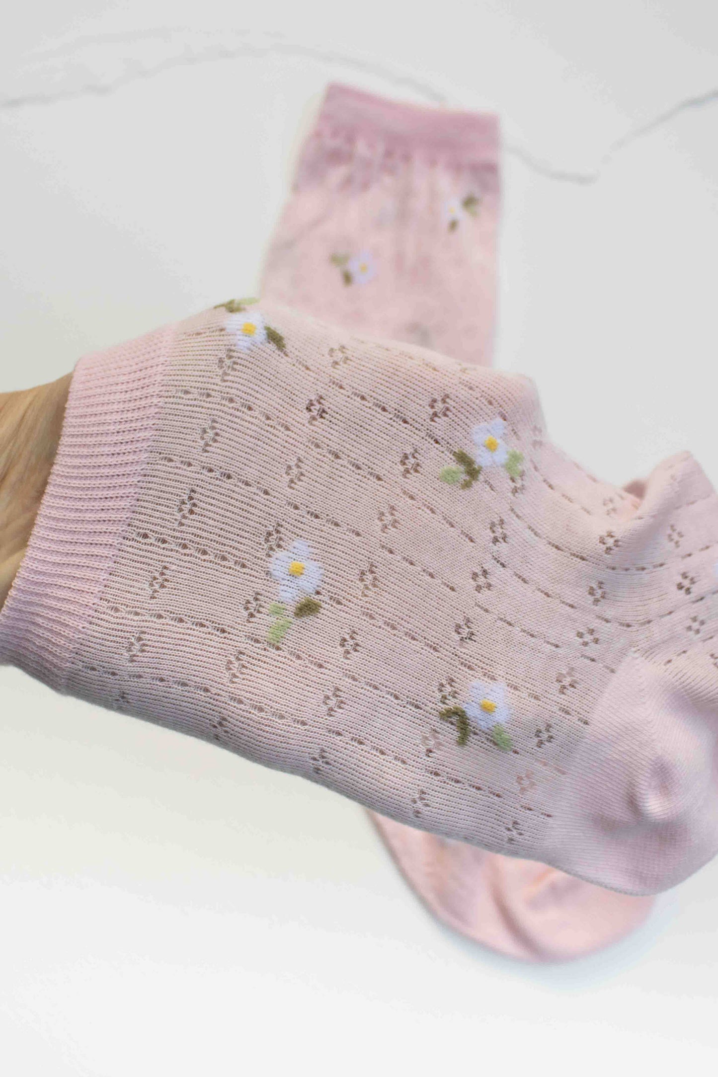 Mini Floral Cotton Socks