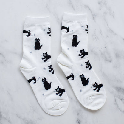 Cat Meow Casual Socks