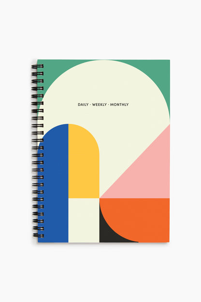 Daily/Weekly/Monthly Planner : Rainbow