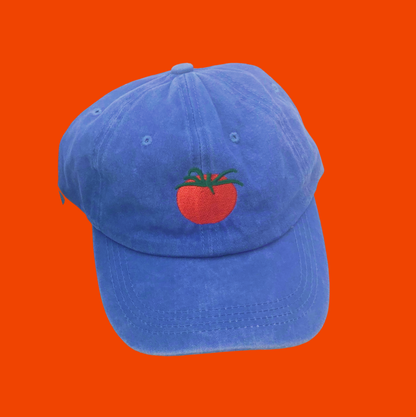 Tomato Washed Cotton Dad Hat