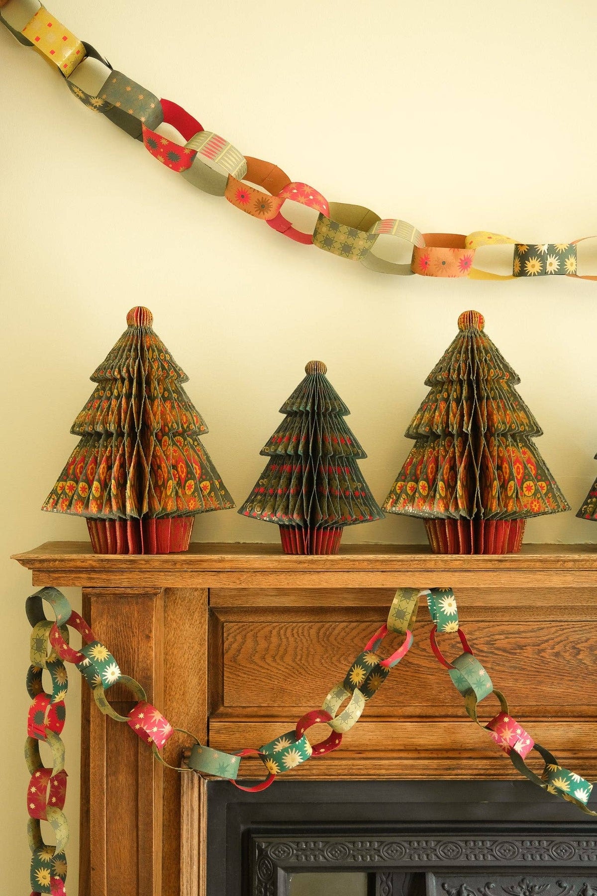 Christmas Tree Honeycomb Paper Decoration