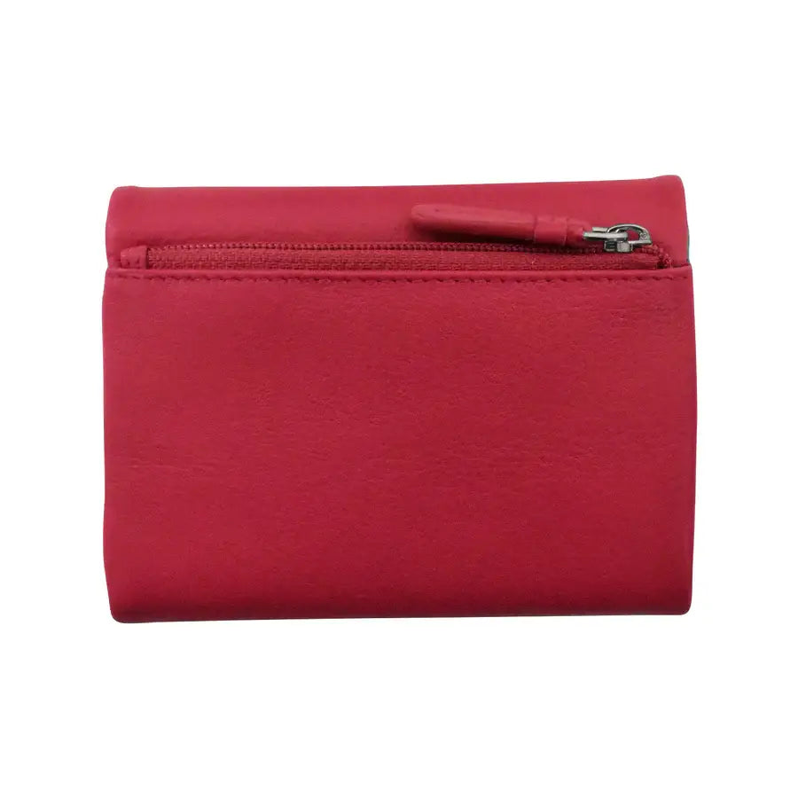 7105 Trifold Compact Wallet, Genuine Leather