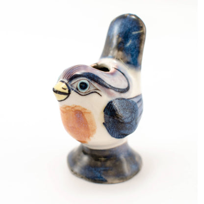 Hand Painted Ceramic Canary Toothpick Holder