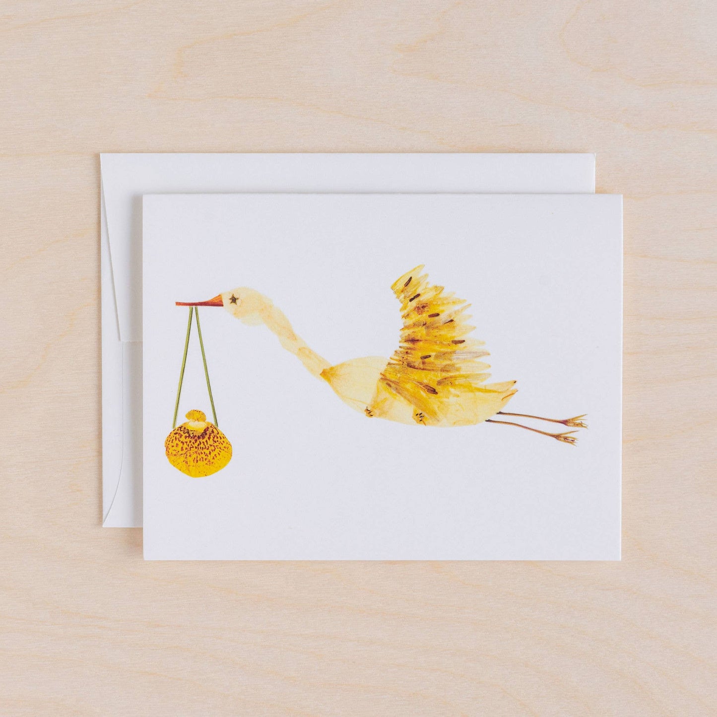 Stork Greeting Card