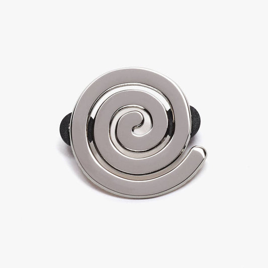 Silver Metal Spiral Pin