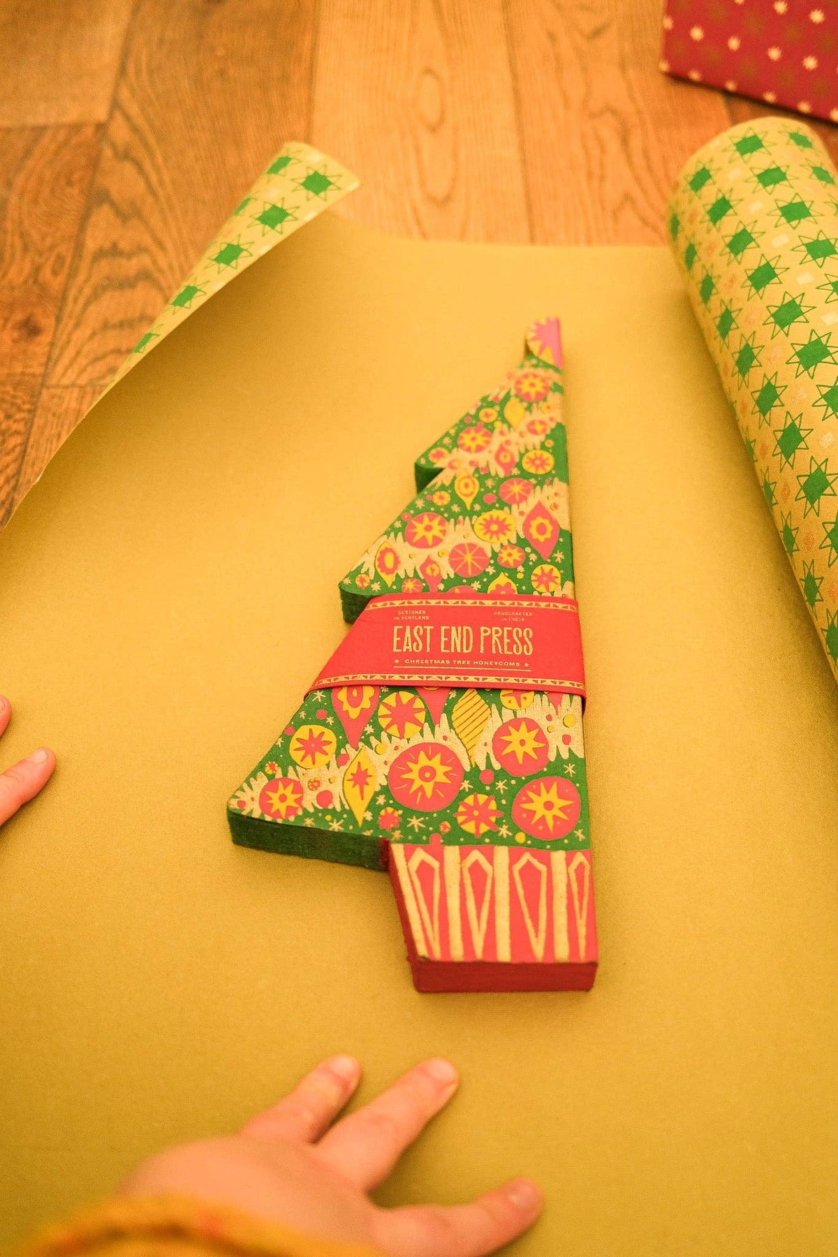 Christmas Tree Honeycomb Paper Decoration
