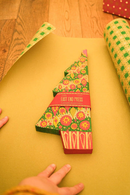 Christmas Tree Honeycomb Paper Decoration