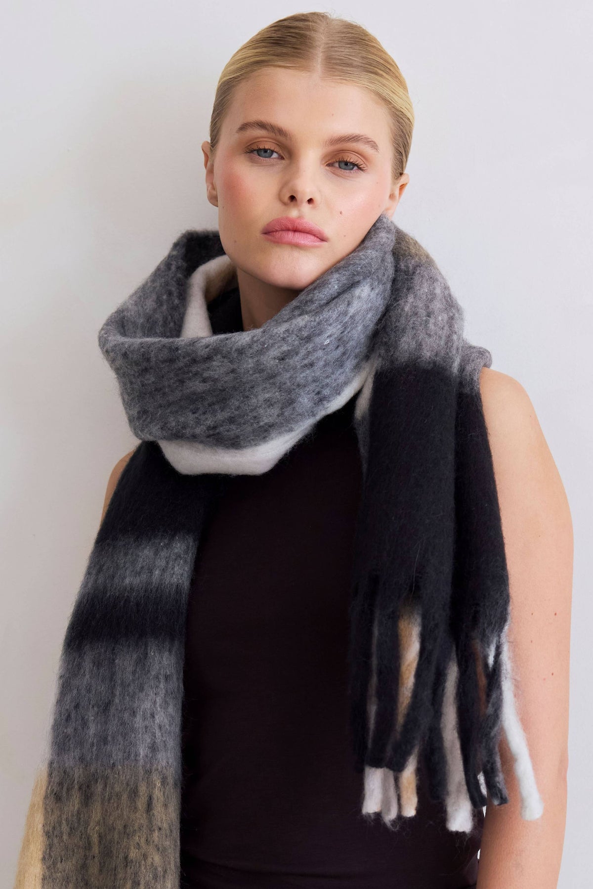 The Arctic Stockholm Recycled Winter Scarf