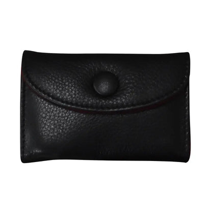 Mini Leather Jewelry Roll Organizer for Travel